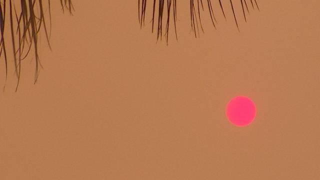pink sun
